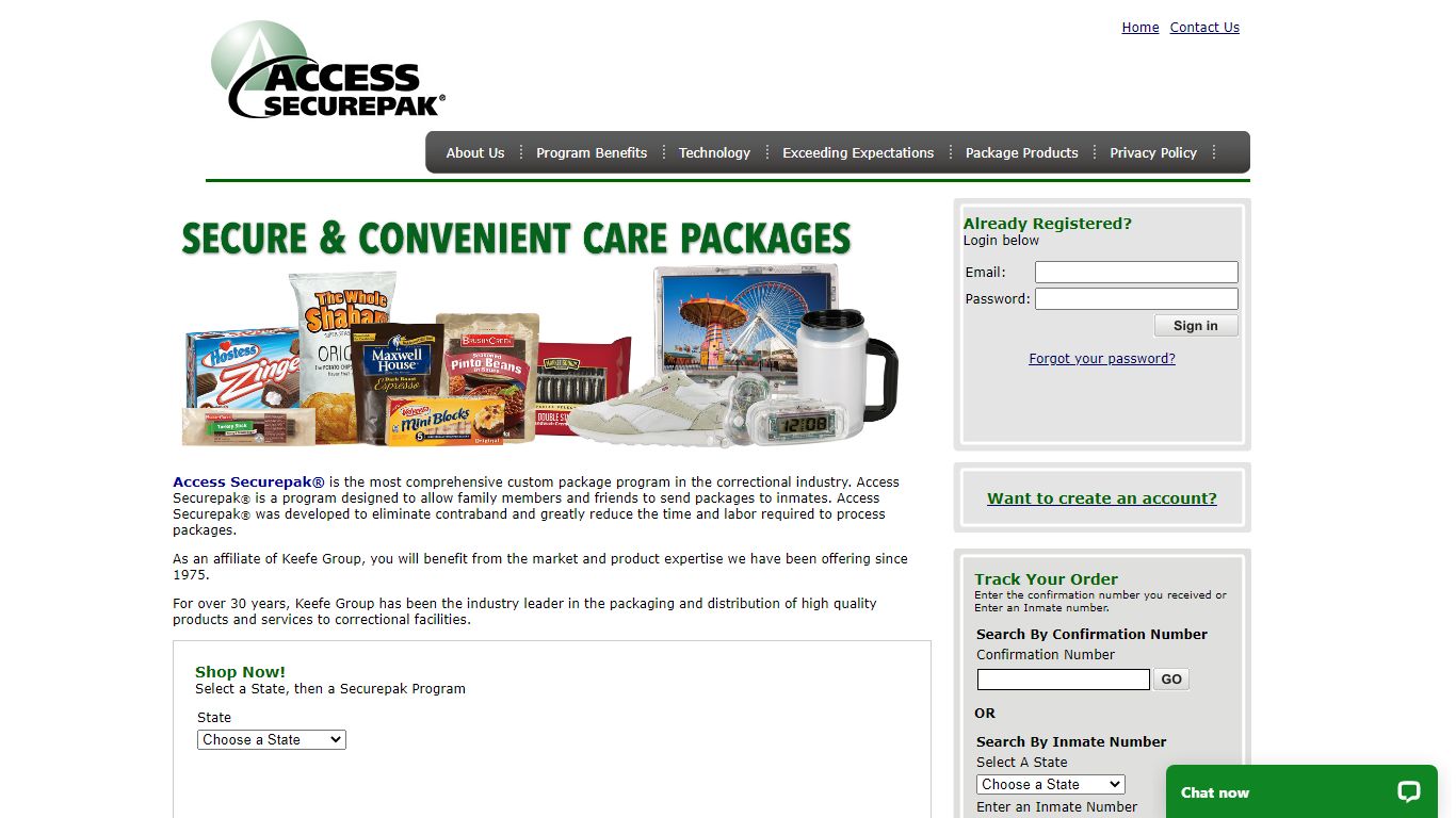 Access Securepak - LA County Package Program - About the Program